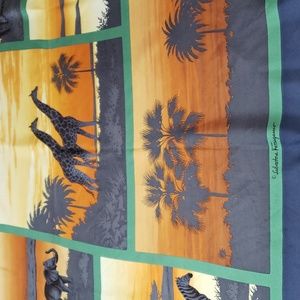 SALVATORE FERRAGAMO VINTAGE SILK SCARF